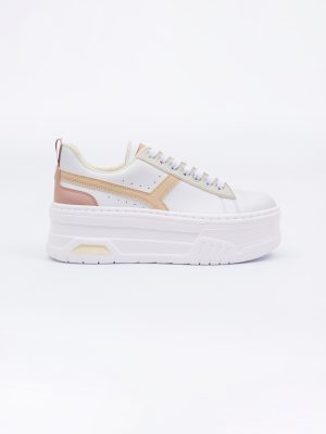 Tenis Madison Blanco Pastel