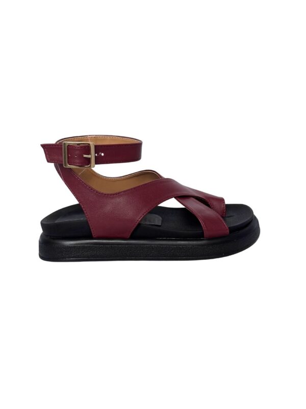 Sandalias Amaya Sangria