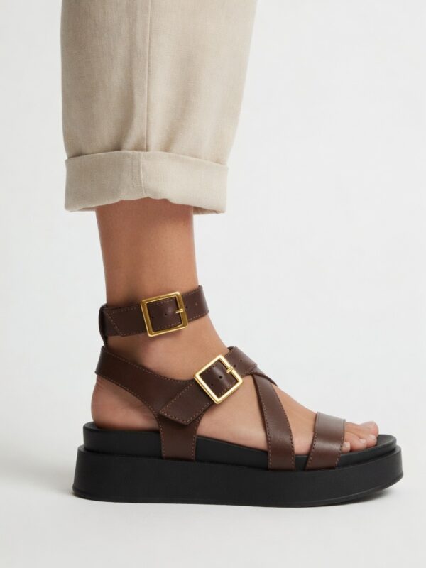 Sandalias Ava Marron