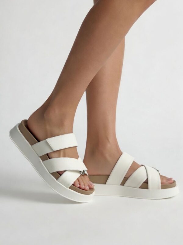 Sandalias Frances Blanco
