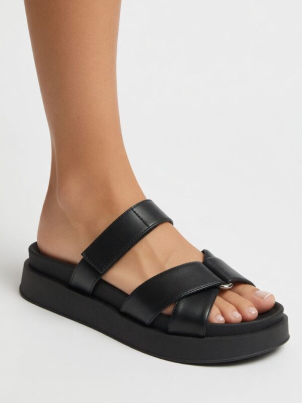 Sandalias Frances Negro